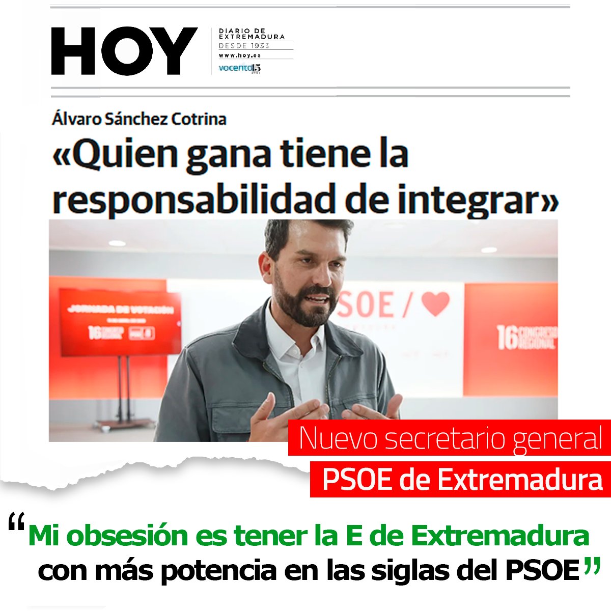 PSOE de Extremadura /❤️ tweet media