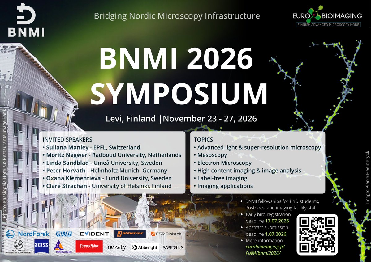 Finnish Advanced Microscopy Node tweet media