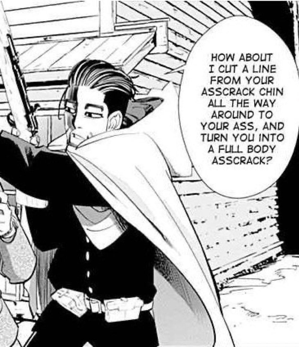 targetpractiice's tweet photo. he never has good intentions and i love that about him. anytime ogata says anything it would be easier to outright dismiss what he’s saying as lies but sometimes he lets the truth slip through without meaning to and that’s even funnier to me. https://t.co/lwMv30uHUw