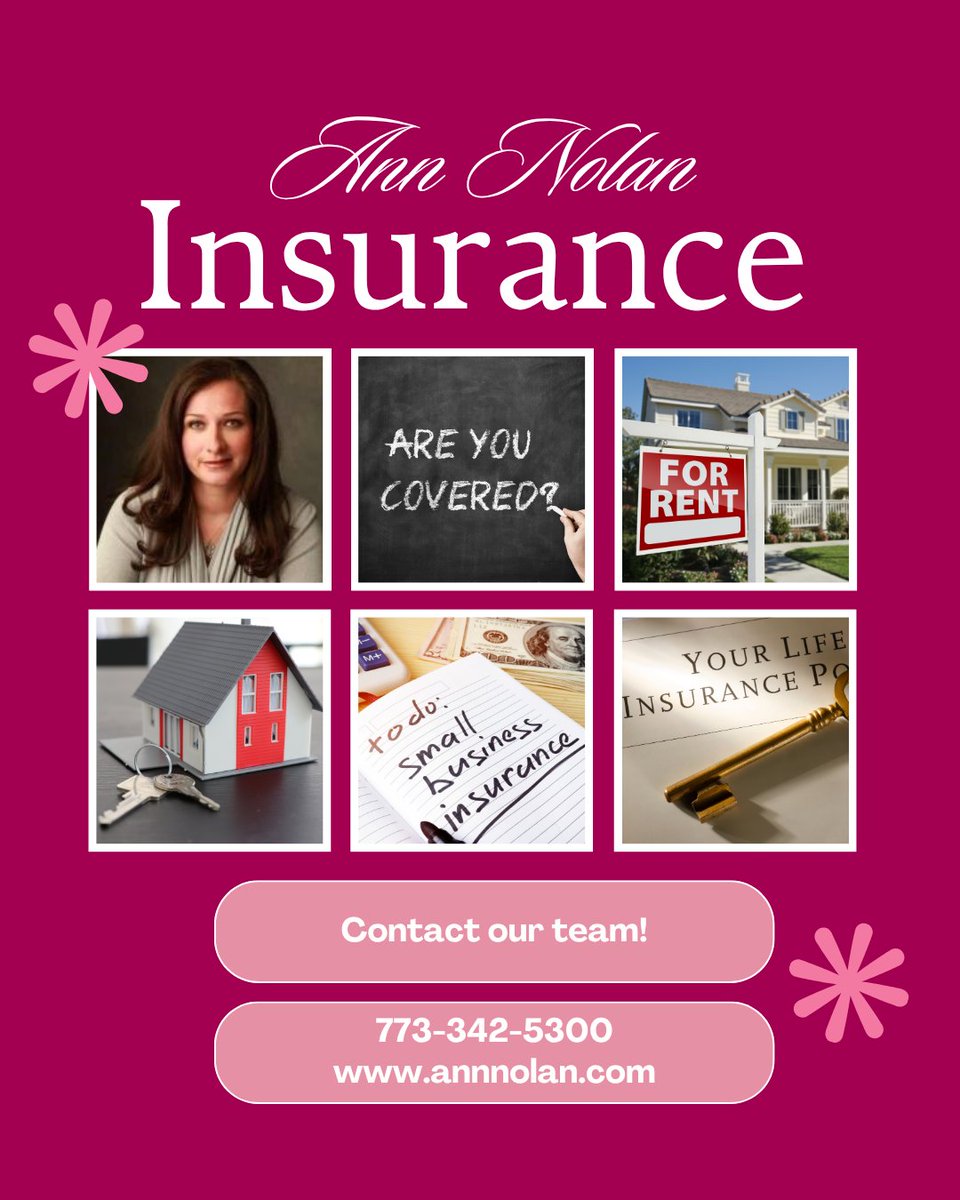 Let’s Talk! 📞🏡

Big life changes? New address? Just bought your first home?

Let’s talk about your protection and make sure it’s still the right fit. Our team is here to help you protect what matters most.

📲773-342-5300
💻annnolan.com

Proudly Serving Illinois