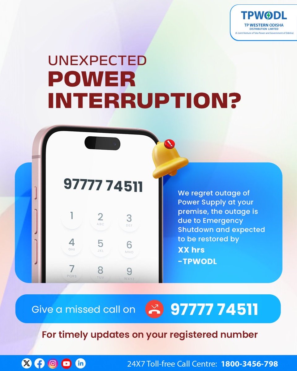 TP Western Odisha Distribution Ltd. tweet media