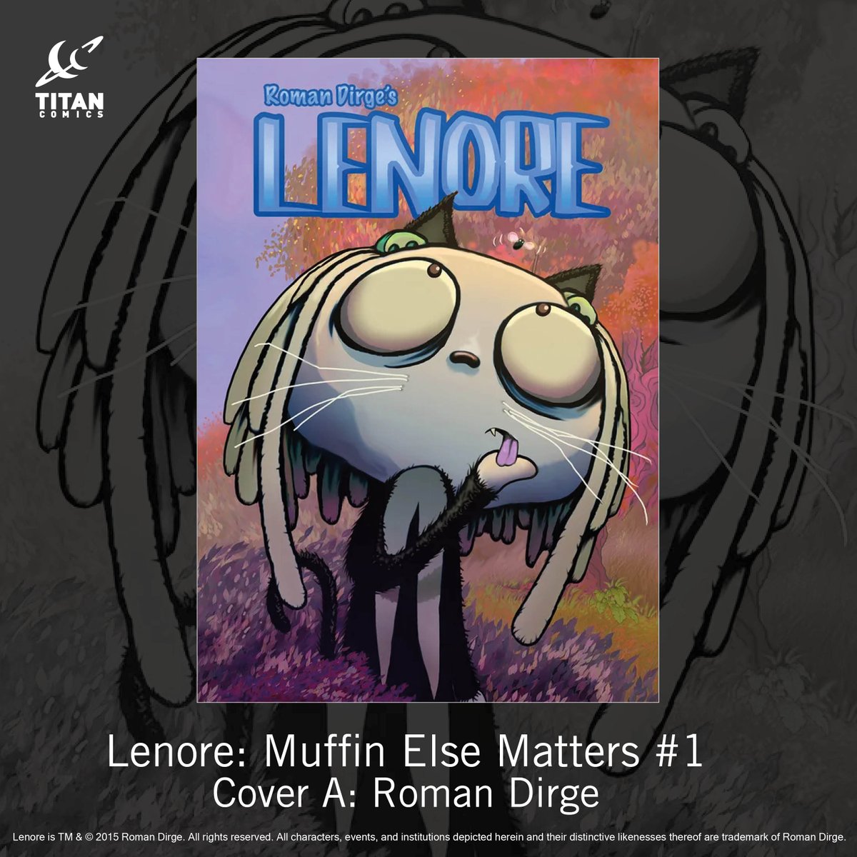 ComicsTitan's tweet photo. Lenore: Muffin Else Matters #1 ON SALE NOW!
(W/A) Roman Dirge

Buy online now at https://t.co/I0VYCdVR5F or in your local comic book store!

#lenore #comicbooks https://t.co/l53xzrvyte