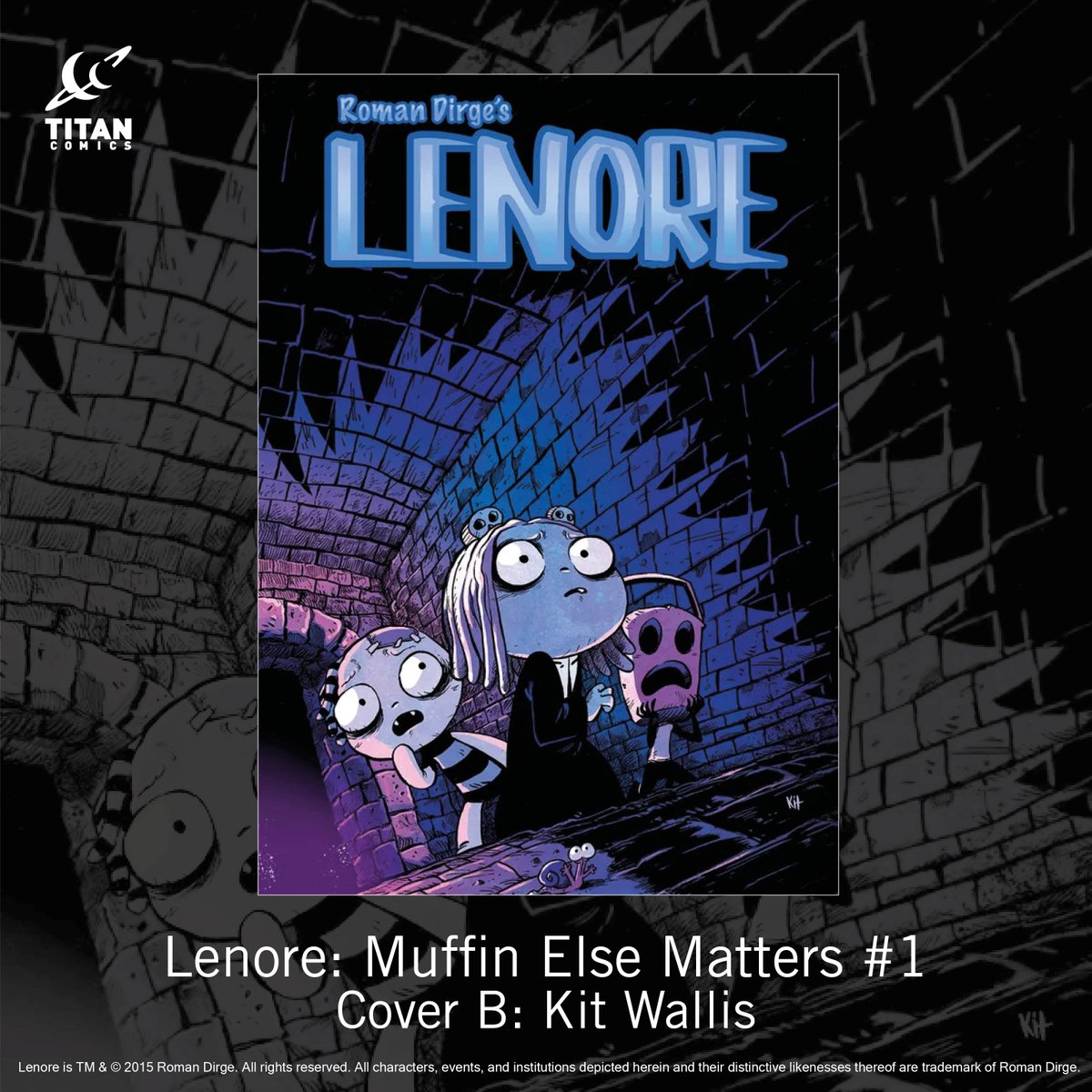 ComicsTitan's tweet photo. Lenore: Muffin Else Matters #1 ON SALE NOW!
(W/A) Roman Dirge

Buy online now at https://t.co/I0VYCdVR5F or in your local comic book store!

#lenore #comicbooks https://t.co/l53xzrvyte
