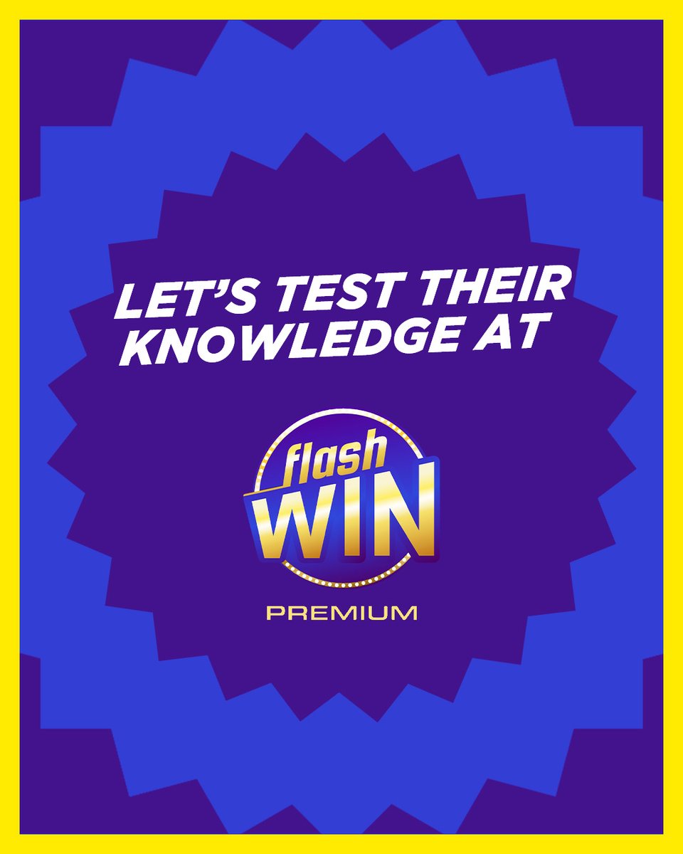 FlashWinMBC's tweet image. There’s always that one person who gets it right every time.
No hesitation. Just confidence.
On Flashwin Premium, that confidence turns into instant wins.

#InstantCash #WinCash #PlayAndWin #AnswerAndWin #InstantWin #flashwinpremium #flashwin