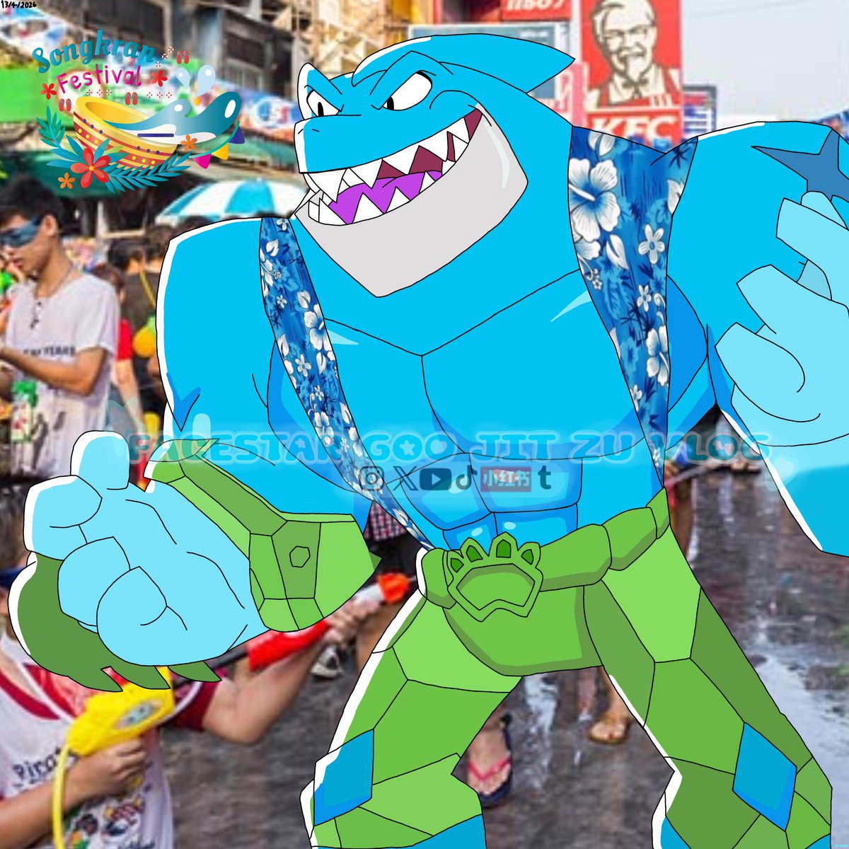 goojitzuvlog989's tweet photo. Heroes Of Goo Jit Zu Meteor Madness Songkran Festival Theme #foryou #foryourpage #foryoupageviralシ #foryouFX #fyr #fypシ #fypviraltwitter #fypシ゚viral #heroesofgoojitzu #goojitzu #songkran2026 https://t.co/CJDvx226dl