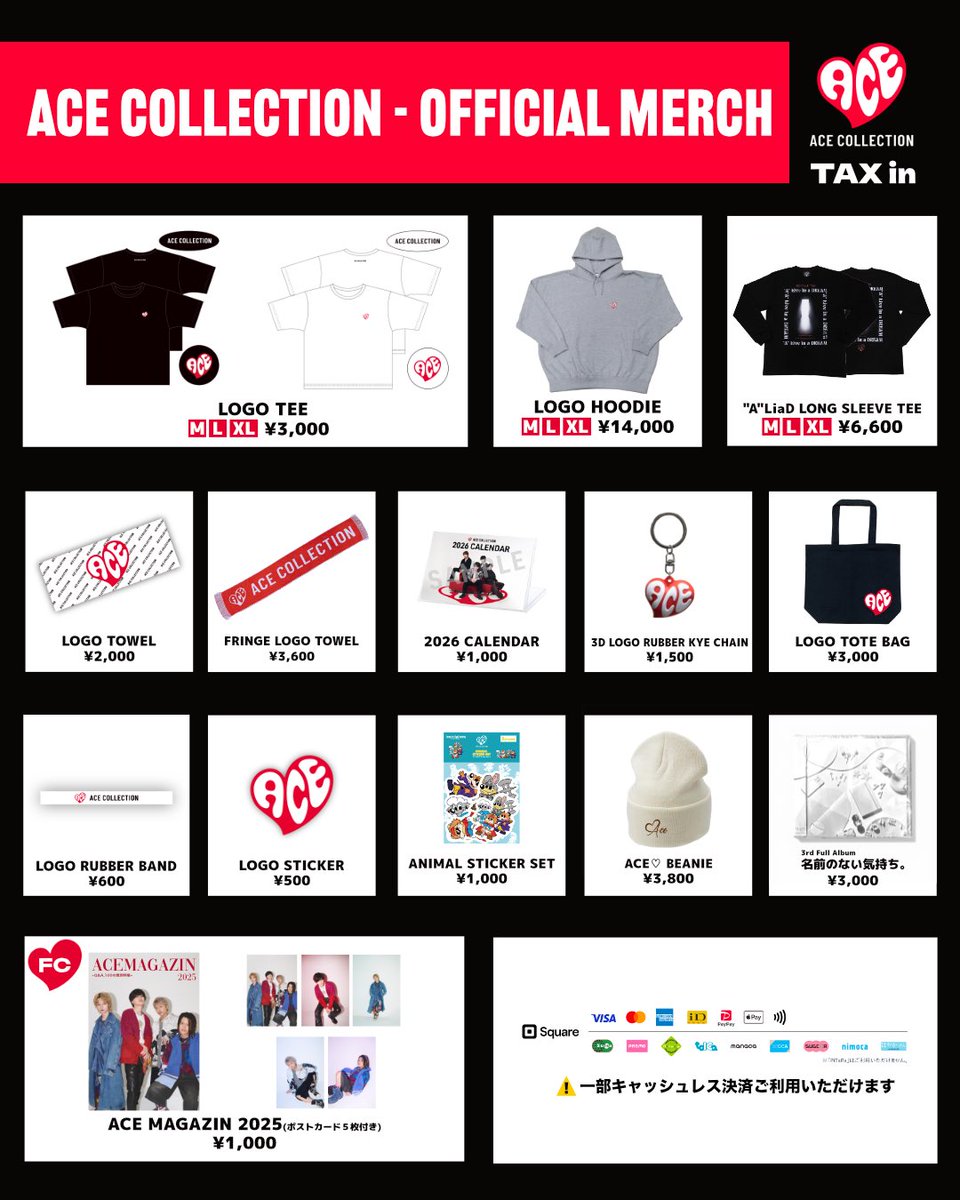 AceCollectionJP's tweet image. ＼📢明日はこちら📢／

4月14日（火）
──────────── ♛

nest30th Anniversary
" Arakezuri × ACE COLLECTION"

♛ ────────────

📍：Spotify O-nest
OPEN 18:00 / START 18:30

2度目のツーマンライブ！
よろしくお願いします！

#ACECOLLECTION