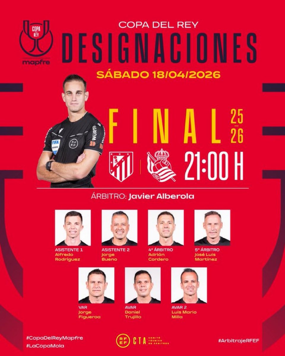 El premio por atracar al Real Madrid. Pitar la final de la Copa del Rey. El mensaje de la mafia es nítido.