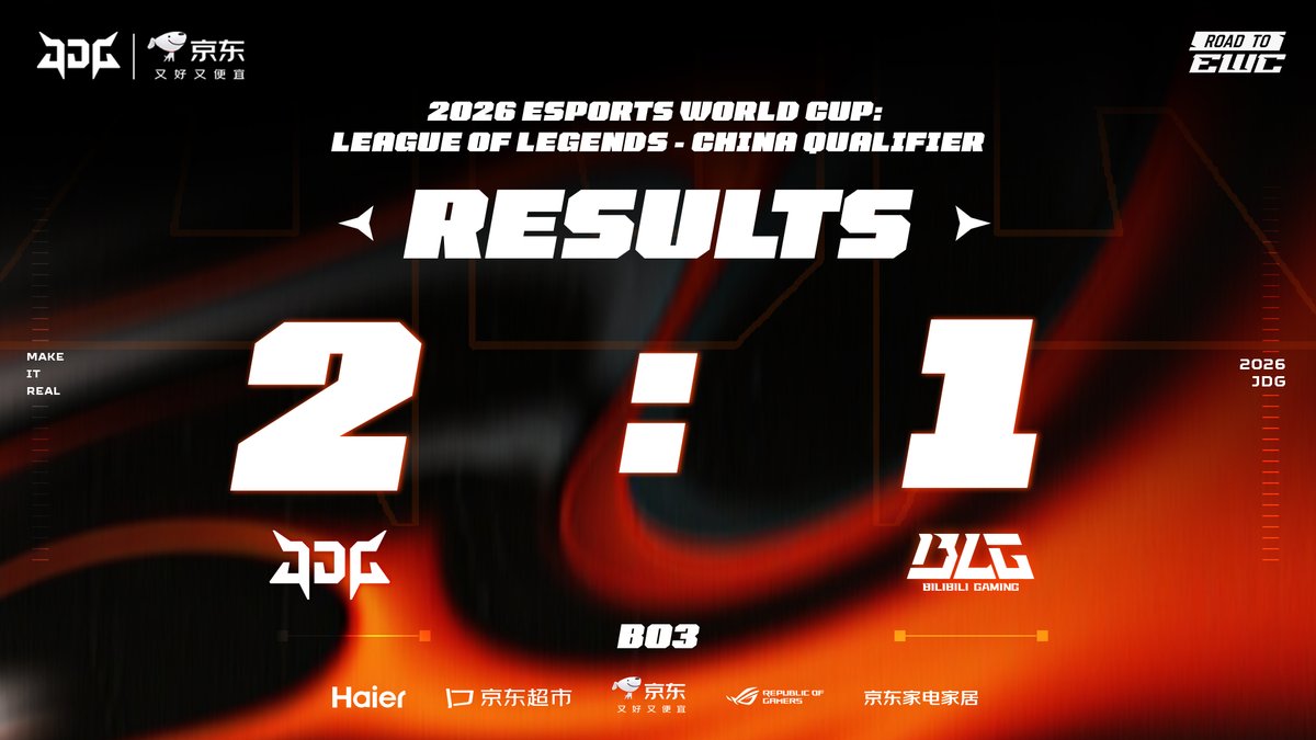 JD GAMING tweet media