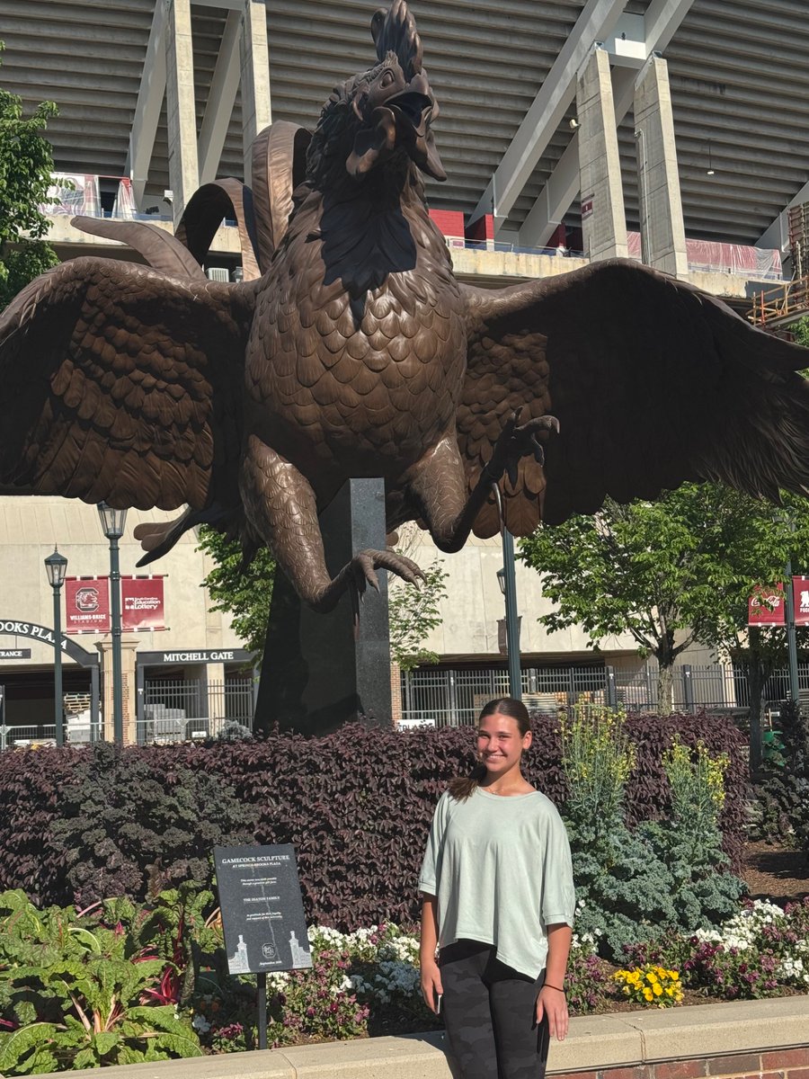 B17Porter's tweet photo. Ended spring break in Columbia SC. First time in SC. Went on a walk before the game and what a beautiful place. Thanks to @coachwagner_  @ellachancey16 for some rise ball help and @ashleychastain for a great camp https://t.co/8cYZBLJJUw