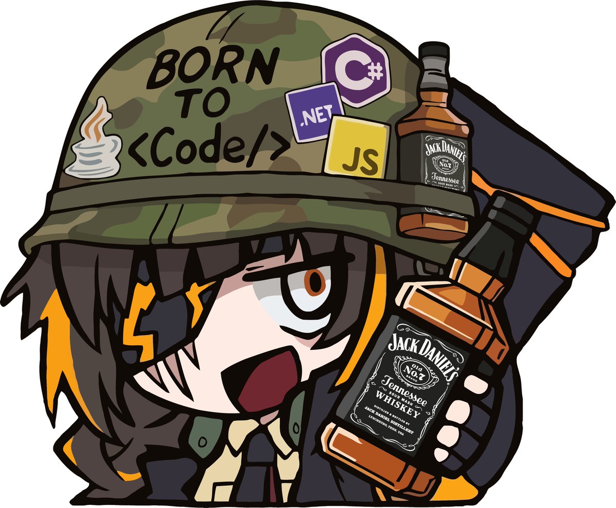 Hikekura's tweet image. Good morning, everyone. Wishing all my fellow devs a great week ahead. Happy Monday.
Starting this new chapter with a new avatar that finally feels like me: Girls’ Frontline, dev stuff, Full Metal Jacket, and functional alcoholism :v
#DevLife #Monday #M16A1 #FullMetalJacket