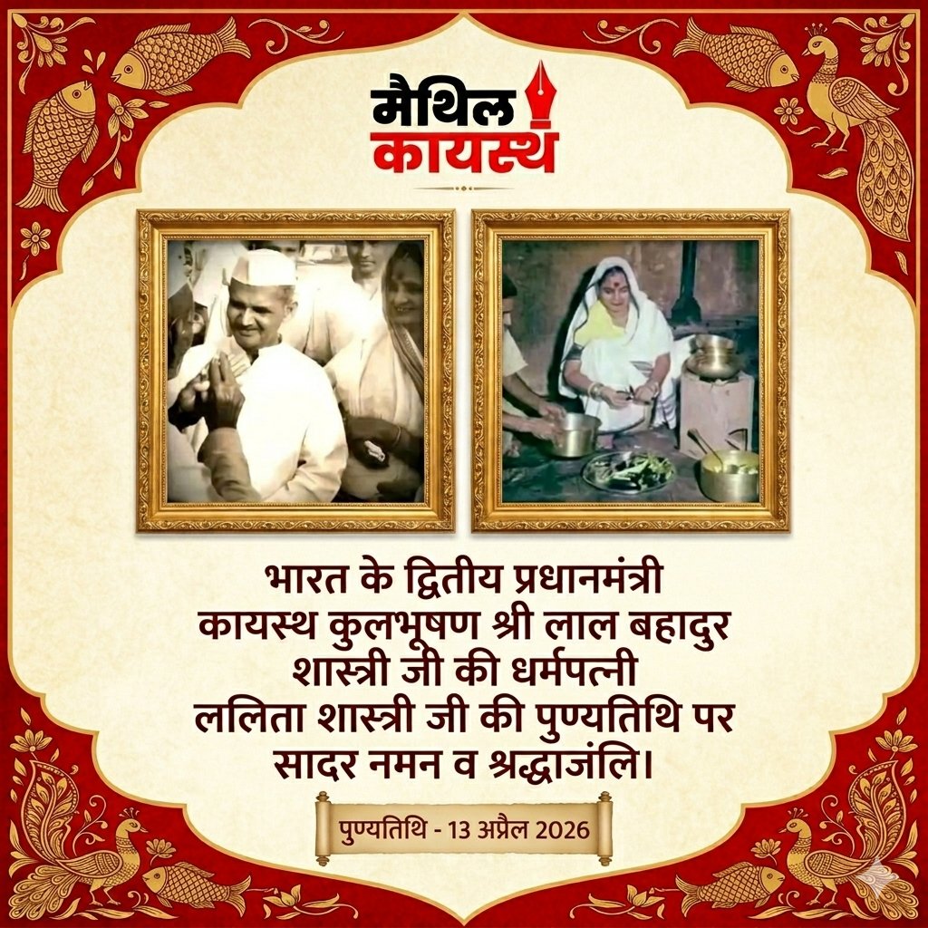 Maithil Kayastha tweet media