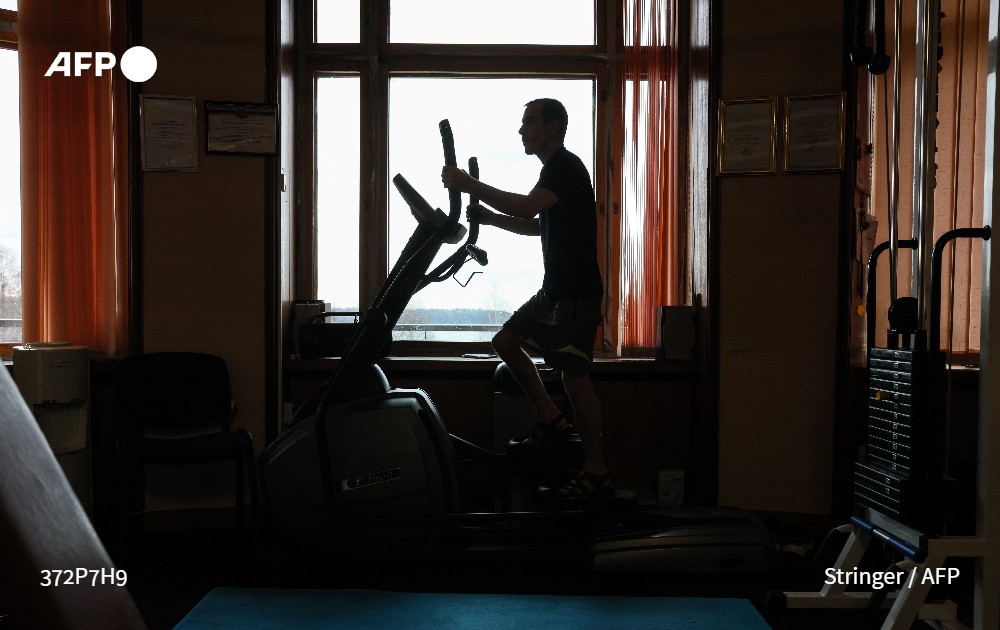 AFPespanol's tweet image. Un centro de rehabilitación para soldados rusos heridos en Ucrania #AFP u.afp.com/SEpx