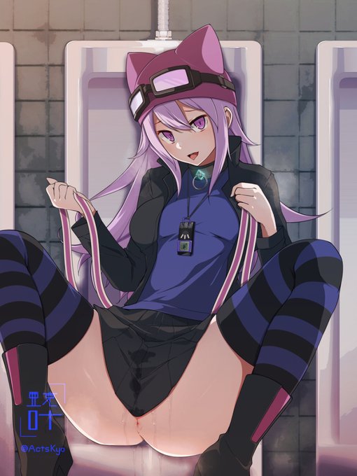 【昔のSkeb. デジモンのサヨちゃんG姦】 ★G精子が着床すると首輪が青色から赤色に変化します
差分はpixiv 