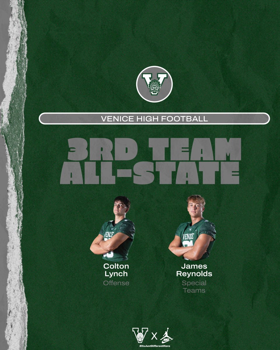 Congrats to our players that were selected to All-State Teams! #ItsJustDifferentHere