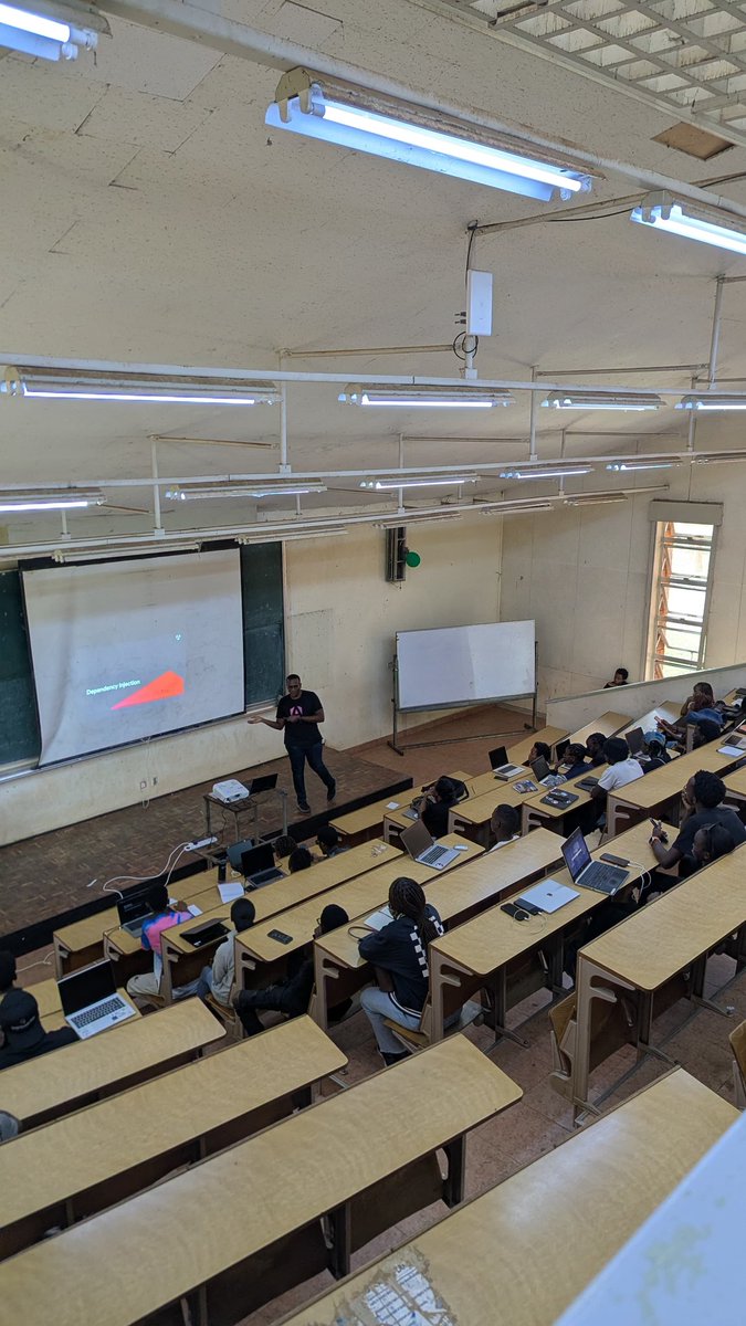 angular_kenya's tweet photo. The Angular Kenya Campus Tour hit JKUAT and the attendees did not disappoint ⚡️

We dove into Standalone Components, Signals, Dependency Injection, hands-on demos, and some incredible conversations with the next generation of Kenyan developers. We were graced by the presence of some Senior Angular Developers and Google Developer Experts for Angular who shared their experiences working with Angular and shared nuggets of wisdom with the attendees.

Big thank you to everyone who showed up and brought the energy.

Next stop? University of Embu📍
#Angular
#AngularKenya
#AngularKenyaOnCampus