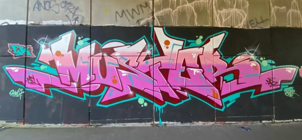 HipHopVandals's tweet image. MUSTER*  #Graffiti #HipHop