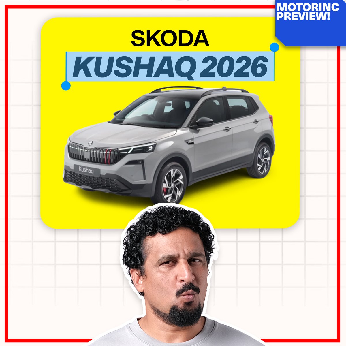 themotorinc's tweet photo. The new and improved #SkodaKushaq2026 could now be a great fit for many. And for others, they'll still be better off looking elsewhere.
https://t.co/K2jdMD5n6h
Download the #MotorInc app now!
Free download on iOS/Android
#MotorIncPreView #FirstDrive #Volkswagen #Taigun2026 https://t.co/3635iyBAFG