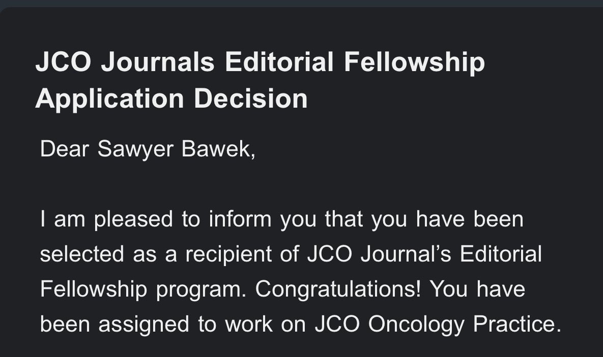 Sawyer Bawek, DO tweet media