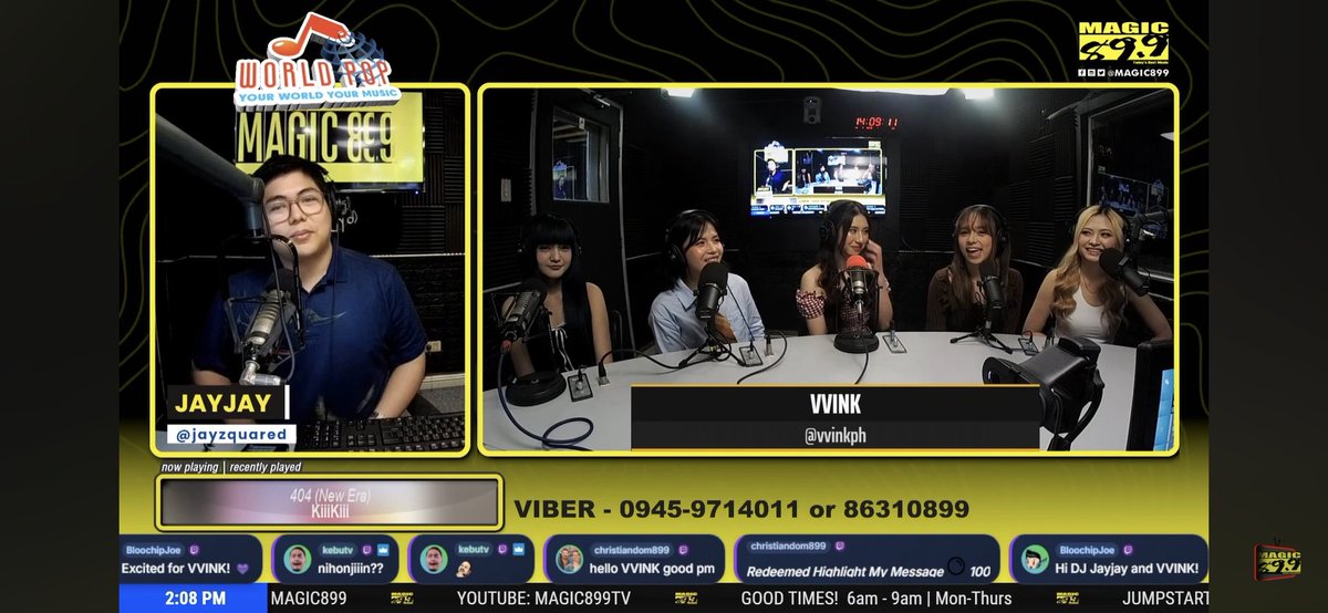 Yobhelieve4's tweet image. Sobrang aliw ng interactions sa interview. Yung @VVINKph dito, parang barkada mo lang na kalaro ng UNO. 😆💚🩷🧡💙💜

Keep streaming "Kailan Ka Aamin", friends. 🫶

#VVINK #Magic899 #HalftimeShowWithJayJay #PPOP