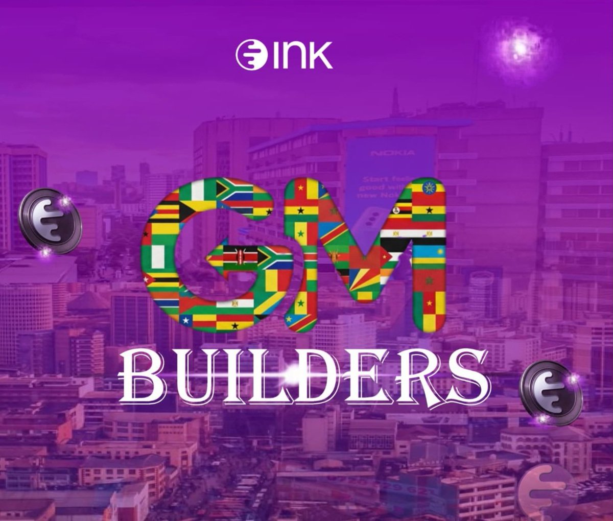 InkAfricaHQ's tweet photo. Gm Builders 

New to @inkonchain ? Welcome

Already building ? Show us

Want to start ? We got you

"Ink Is Permissionless" → watch INK walk through Africa or be part of it!

Stay tuned, more coming 🔊 https://t.co/kVT50nHuO3