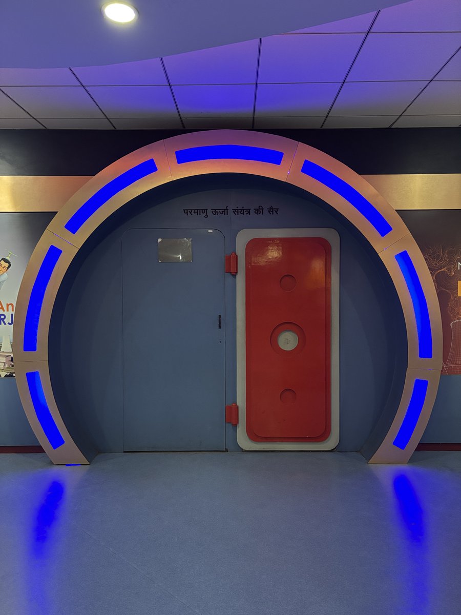 NSC_Delhi's tweet photo. Small Atoms, Big Energy!⚡
Explore fascinating world of nuclear science at @nsc_delhi!🏛️
From the mechanics of a reactor to future of clean energy, our Nuclear Power Gallery makes complex physics easy to understand🌍
#NSCDelhi #NuclearPower #STEM #NCSM #CleanEnergy #AtomicScience https://t.co/OAnTnRTIj6