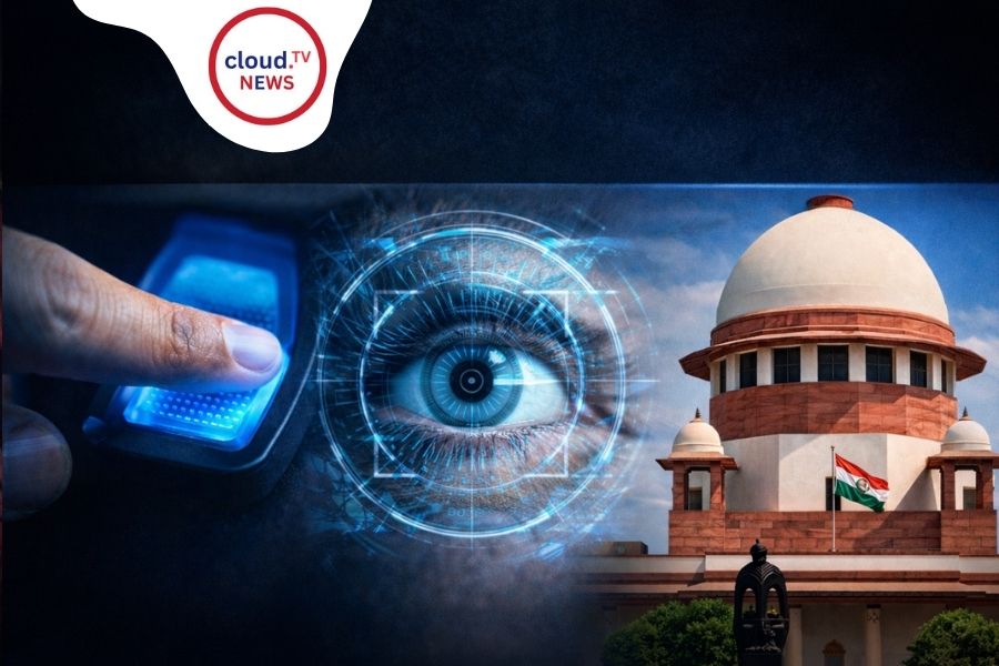 cloudTV_NEWS's tweet photo. 🗳️ Biometric voting in India?
Supreme Court seeks Election Commission’s view on using fingerprint & iris scan to curb fake voting
⚖️ Transparency vs privacy debate begins
#BiometricVoting #IndiaElections #SupremeCourt #ElectionCommission https://t.co/EkkHziF3fy