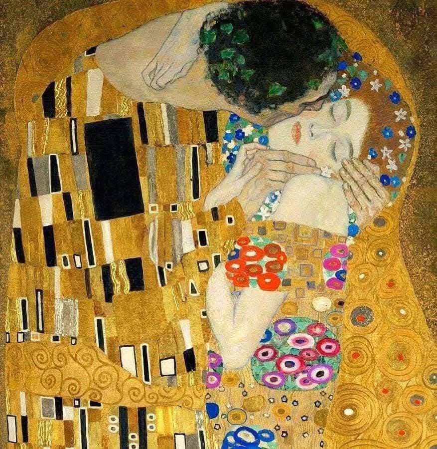Arteymas_'s tweet photo. Tesoro nacional austríaco, El beso de Gustav Klimt es además la obra más conocida del artista, y una de las estrellas del Österreichische Belvedere de Viena, donde miles de personas se reúnen cada día para verlo cara a cara y quedar deslumbrados por esta magnífica creación del ser humano.