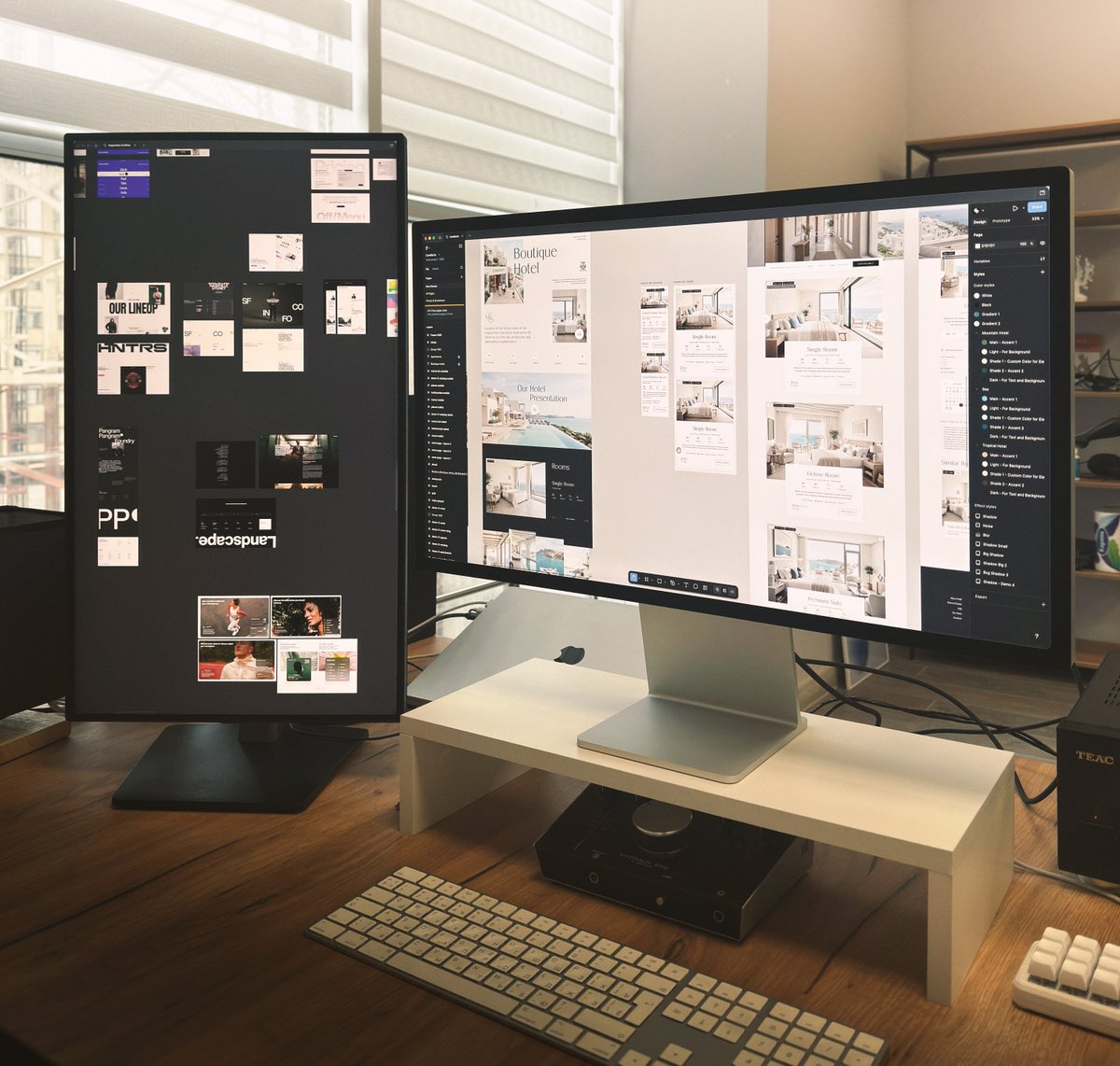 sabosugi's tweet image. Damn, vertical display very helpful for references, gallery, brief and many more. I feel opening new neurons in my brain.

Display: iiyama.com/gl_en/products…

#workplace #display #vertical #iiyama