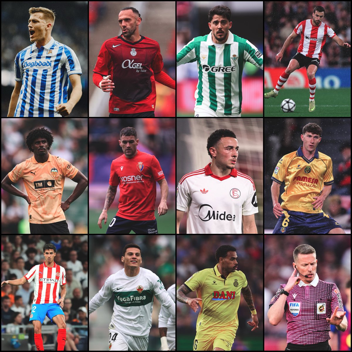 We salute you <a href="/LaLiga/">LALIGA</a> 🫡 🇪🇸 ⚽️ 

Every single league should have a Retro Weekend 

*Chef kiss to the referee kits.