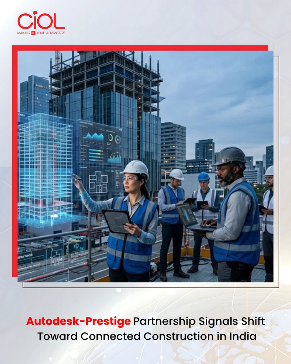 CiOL_News's tweet image. Prestige Group has signed a three-year partnership with Autodesk to deploy its Design and Make platform across projects, aiming to standardize workflows, improve collaboration, and scale digital capabilities including 4D and 5D project management

ciol.com/news/prestige-…

#CIOL