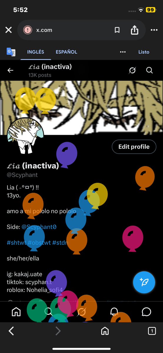 ℒ𝒾𝒶 (inactiva) tweet media