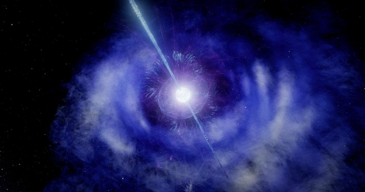 ToughSf's tweet image. Interactive model of a magnetar, a type of neutron star surrounded by field strengths of up to 100 billion Tesla, strong enough to stretch atoms into needles. 
#space #art by Salvatore Orlando.
saorlando4.artstation.com/projects/DvGADE