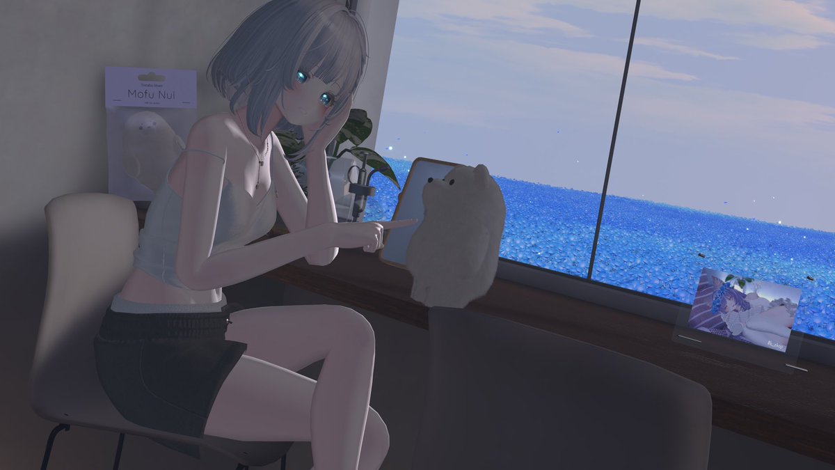 kumachan_lv1's tweet photo. しあわせなひととき
#WithyouPhoto
#VRChat
#vrc
#shinano_3d https://t.co/CiqwS2sJzC