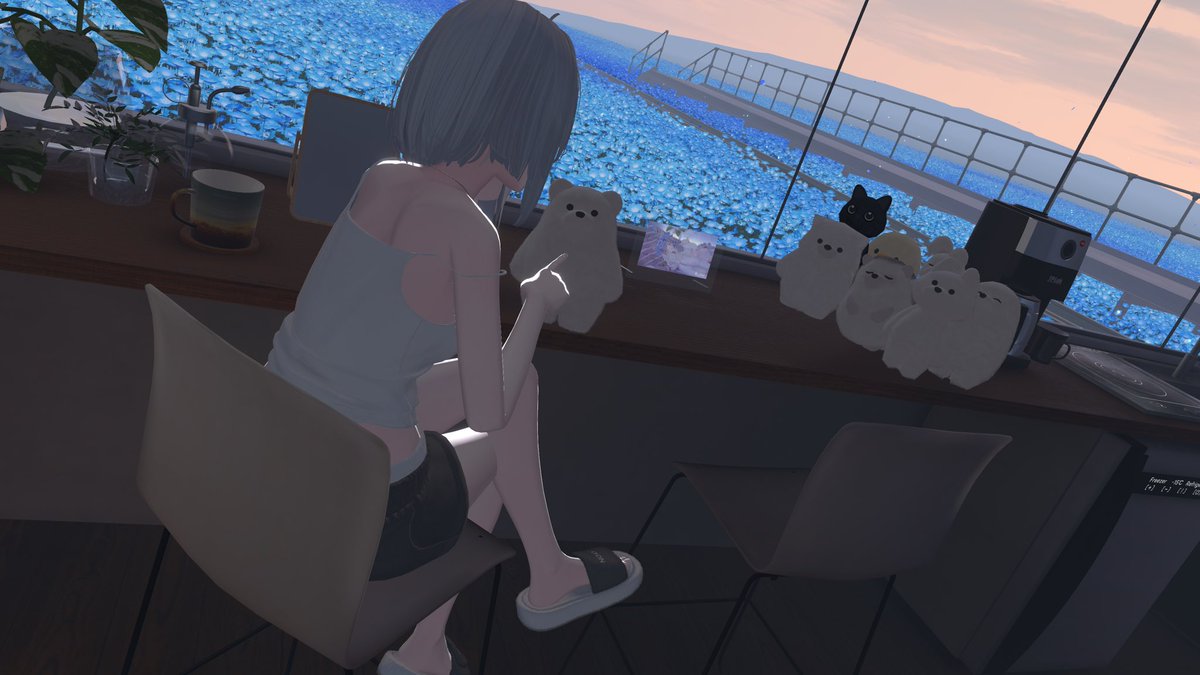 kumachan_lv1's tweet photo. 実は順番待ち
#WithyouPhoto
#VRChat
#vrc
#shinano_3d https://t.co/YGAMOa0Dbf