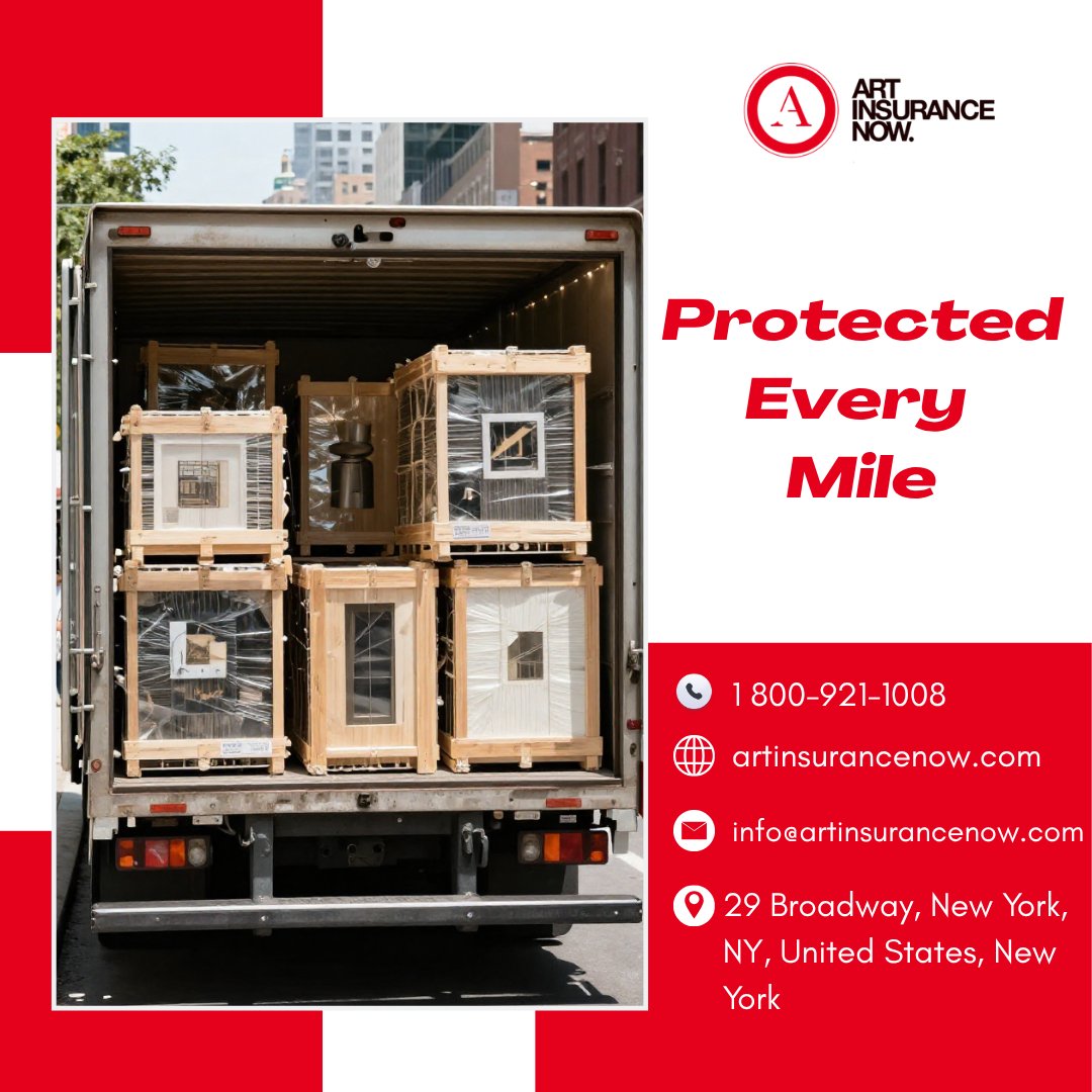 ArtInsuranceNow's tweet image. Whether it’s across town or across the world, your art is protected.
 ✔ Domestic &amp;amp; International Transit
 ✔ Continuous coverage from pickup to return

Travel with confidence
🌐 artinsurancenow.com | ☎ 800-921-1008
.
.
#ArtInsuranceNow #ArtInsurance #ProtectYourCollection