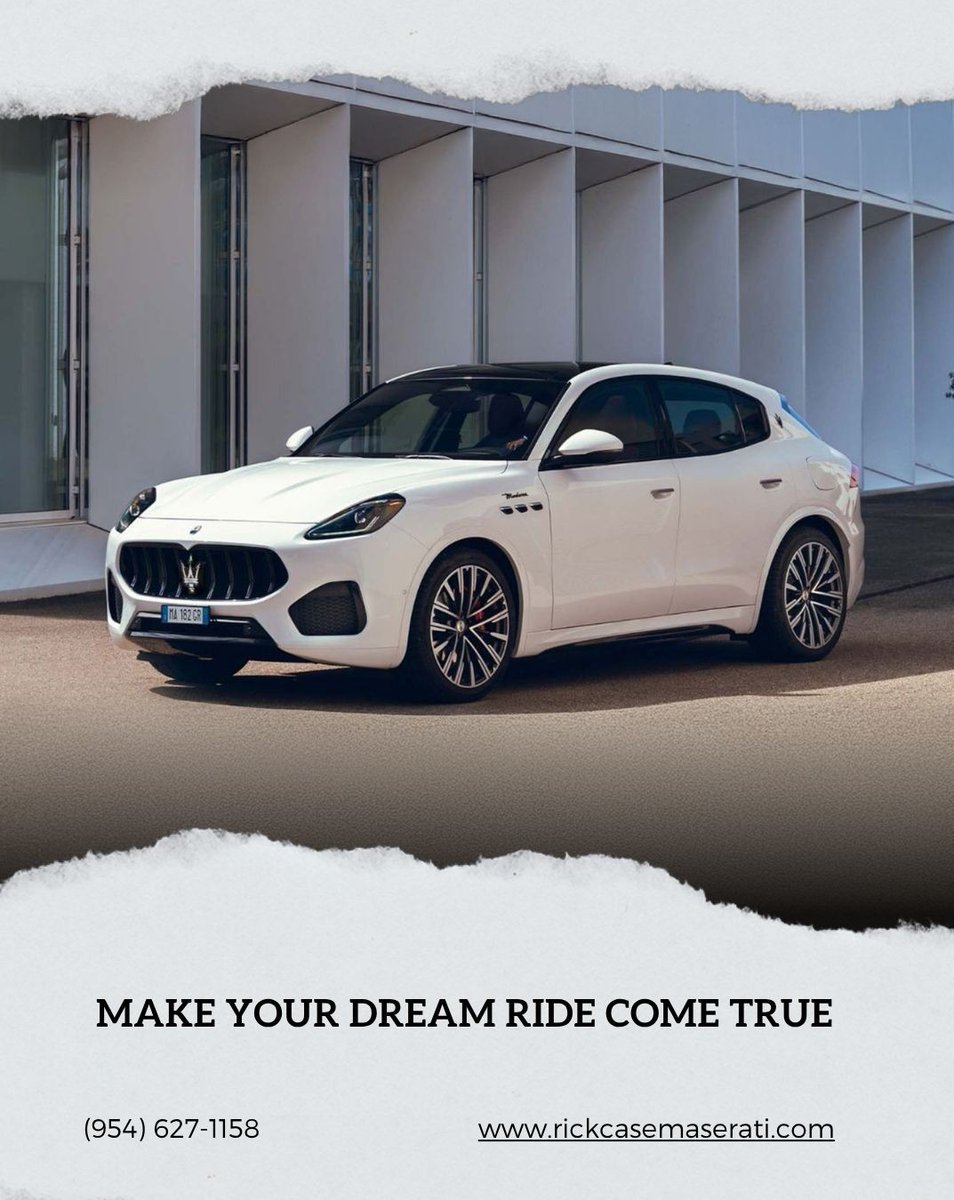 MaseratiRC's tweet image. Come check out the Maserati Grecale at Rick Case Maserati—luxury meets performance 🔥✨ #MaseratiGrecale #LuxuryCars #PerformanceCars #RickCaseMaserati #DreamCar