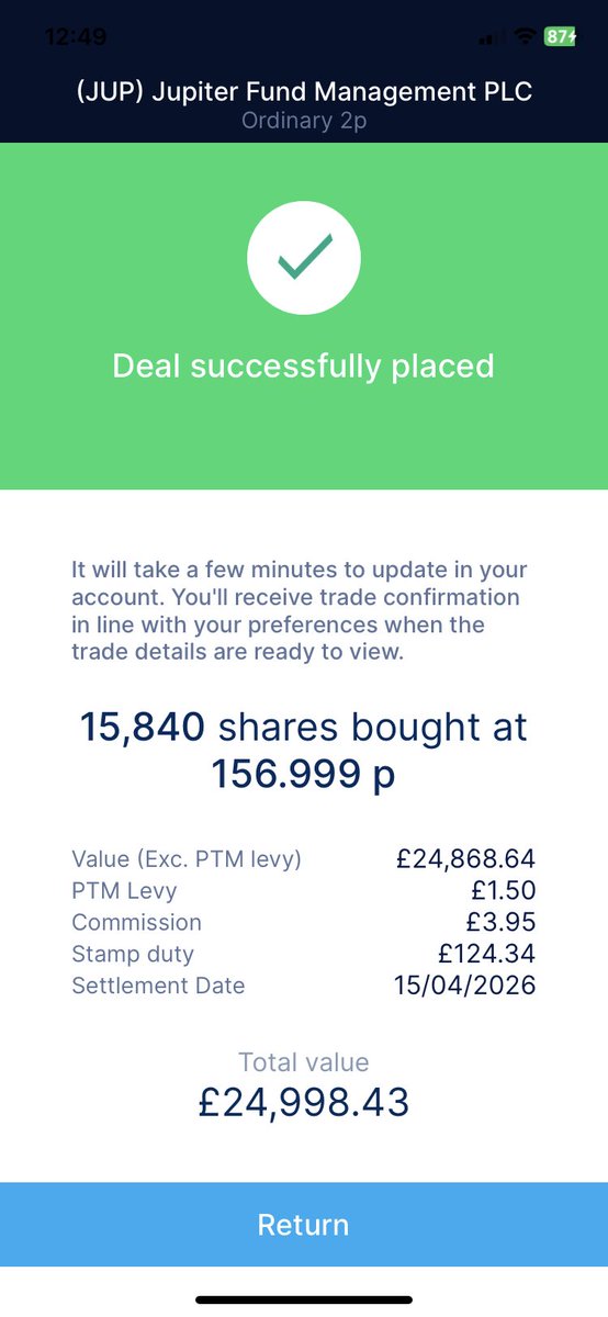 KevBuschhold's tweet image. I have now added #JUP into my SIPP this is a juicy 8p Div goes ex 16.04 and pays on 19.05 will generate £1267 income

#DIvidend #Income #FundManager 
#SIPP