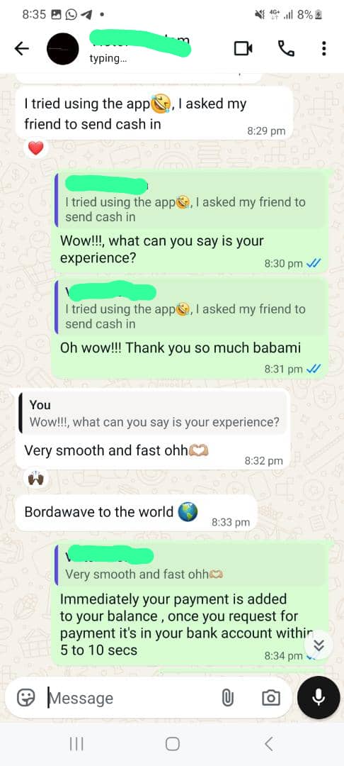 bordawave's tweet image. Wishing you smooth transactions and great wins ahead. Thank you for choosing Bordawave , we’ve got you covered every step of the way.

#GlobalTalent #businesses #remoteworkers #remotework #remoteworks #fintech #FutureofWorks #inboundremittances #freelancer #diaspora #bordawave