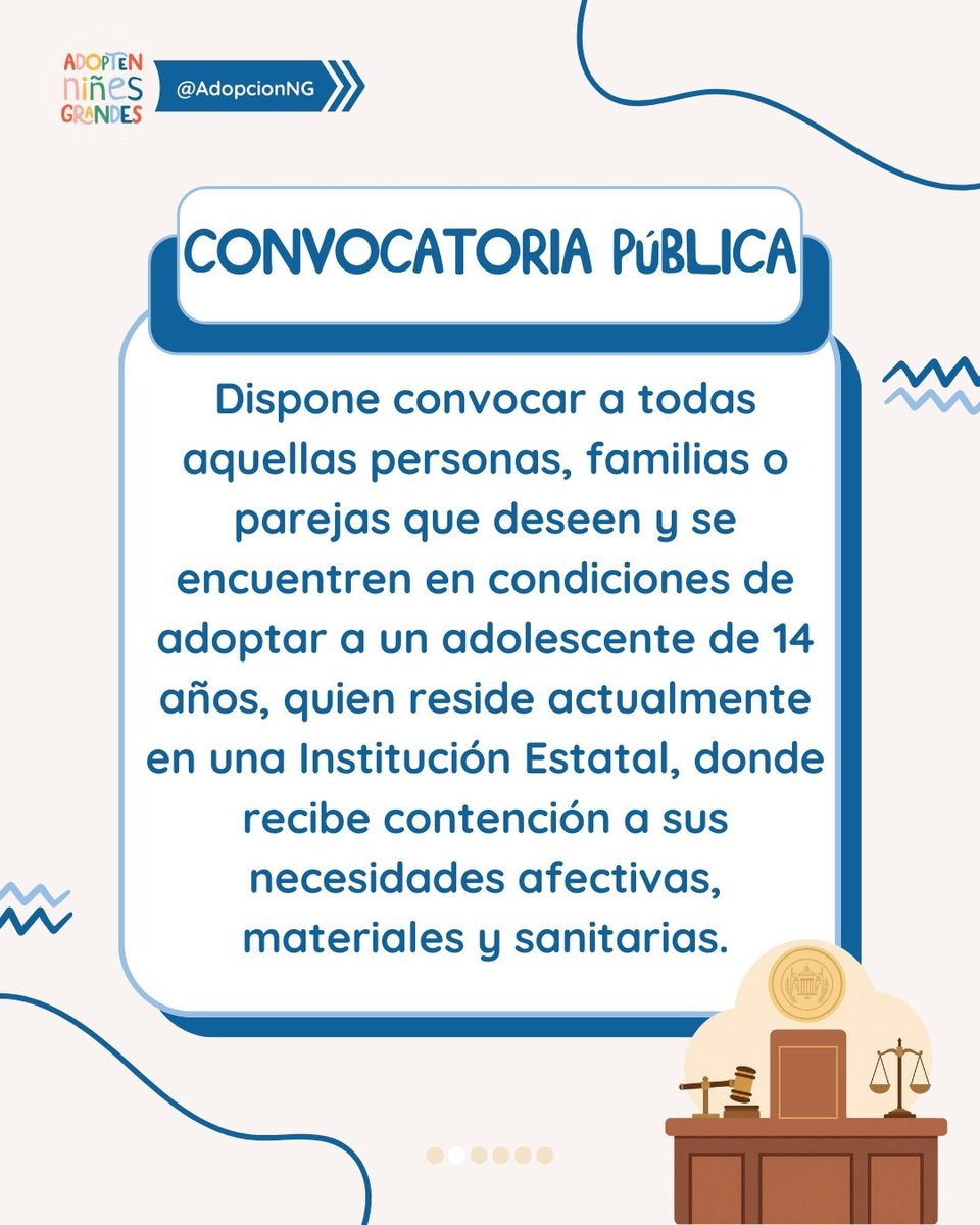 #AdoptenNiñesGrandes tweet media