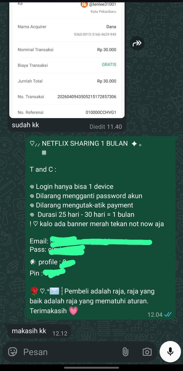 Jual aplikasi prem || Fast Resp Wa tweet media