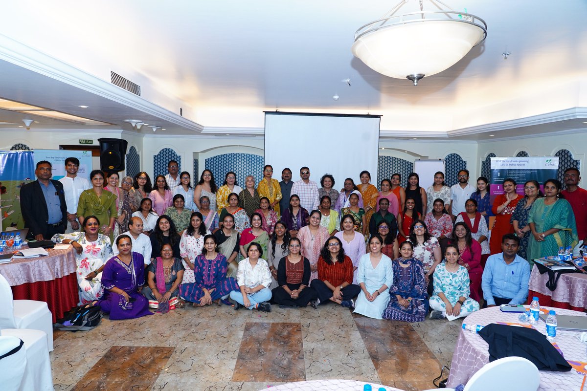 ecfindia's tweet image. We attended the dissemination event organised by CEHAT (Centre for Enquiry Into Health and Allied Themes) in Mumbai recently in March. Equal Community Foundation is one of the contributing organisations in this report.

#GenderBasedViolence #PublicSpaces #GenderEquality