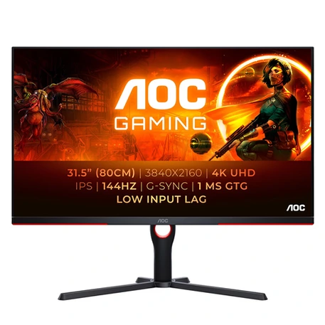 ArkTech_News's tweet image. AOC gaming U32G3X/BK 31,5" UHD 4K (3840 x 2160) IPS WLED Temps de réponse MPRT 1 ms ; Max Fréquence de rafraîchissement 144 Hz HDMI 2.1 x 2 - DisplayPort 1.4 x 2
à 449€ au lieu de 679€
tidd.ly/4ck6vHY
#Destockage #Darty #Fnac #Du10au26Avril2026 #Gaming #Streaming