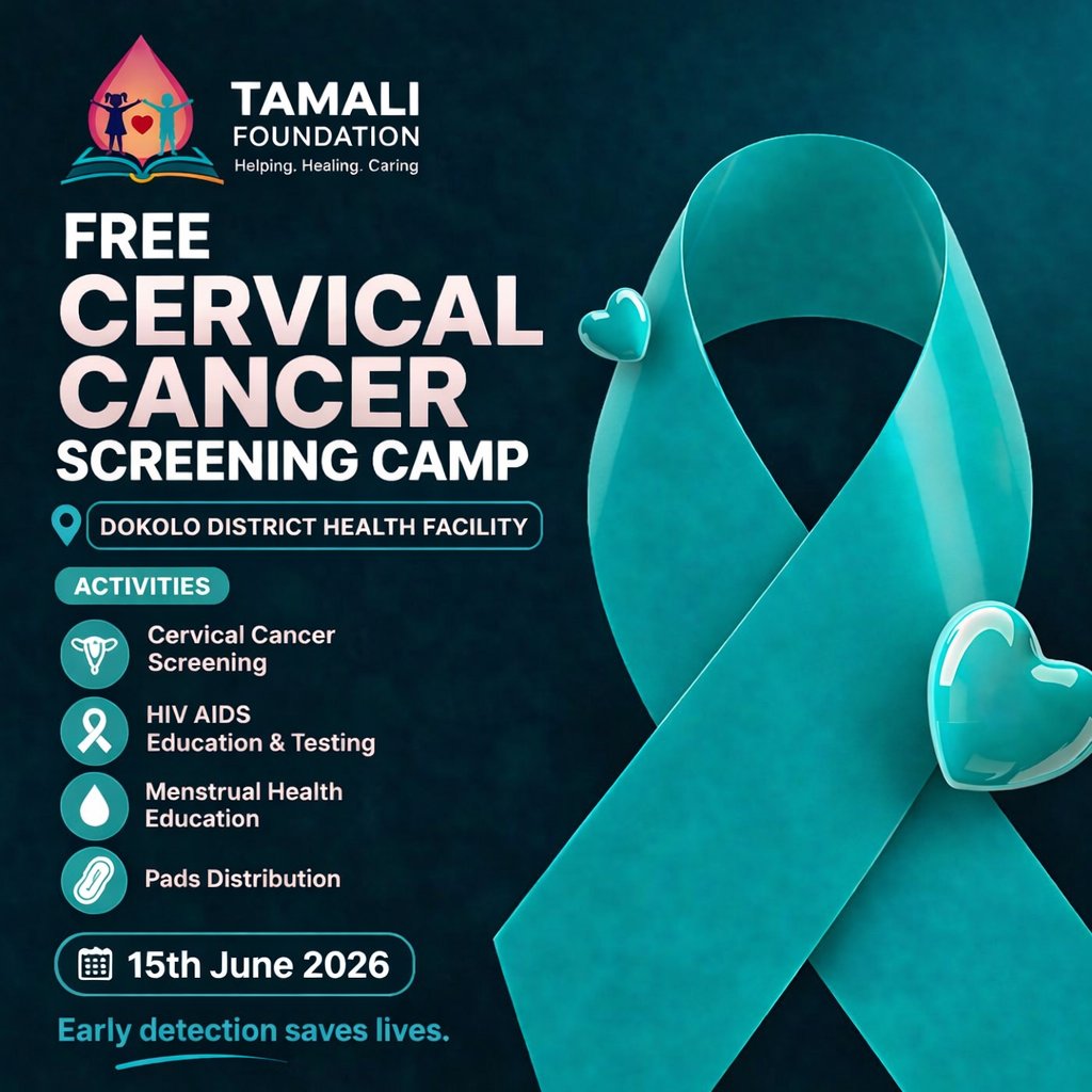 Secretary177652's tweet photo. Early detection saves lives, see you on 15th June! π
Open to partnership
#TamaliFoundation #cericalcancer #menstrualhygine https://t.co/2T2pDTAZI6
