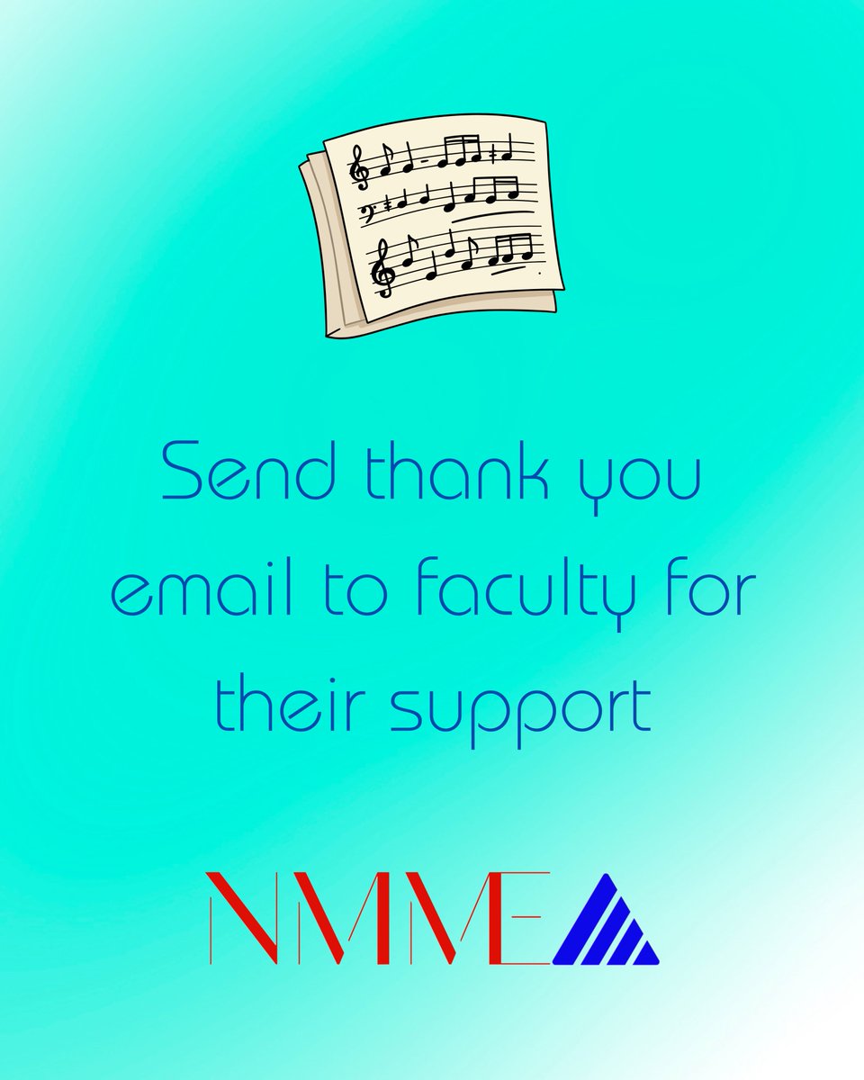 NMMEA's tweet photo. This week's challenge. A thank you goes a long way! https://t.co/W9EGAAs52x