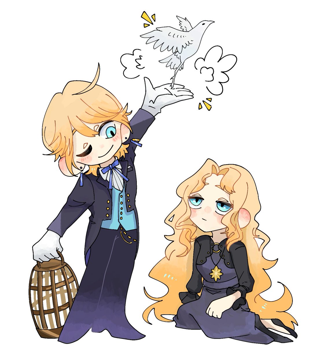 🕊🔮
#マフィア42イラスト