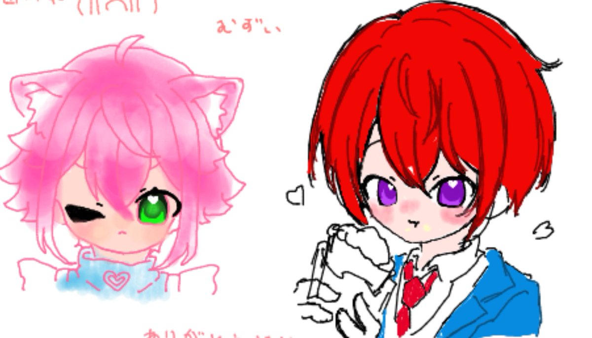 ミルクチョコ tweet media