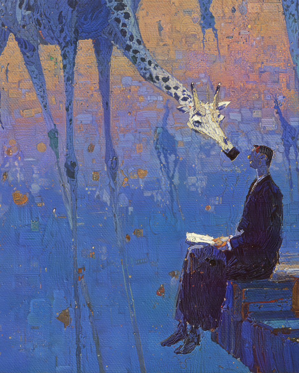 DVKtheartist's tweet photo. Gm,

'Giraffes' 🦒 https://t.co/hM6BSQUmJX