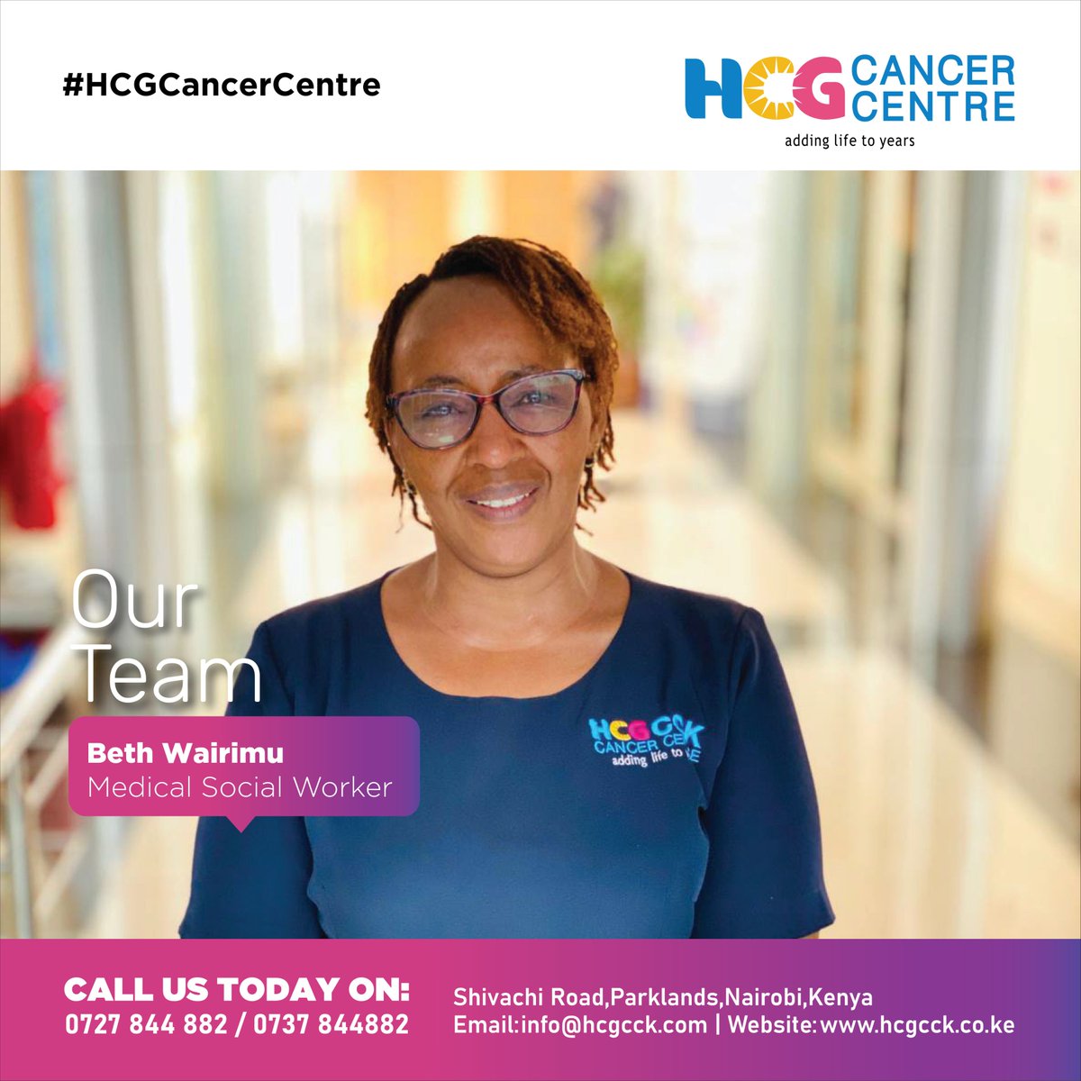 HCGCCK Cancer Center tweet media