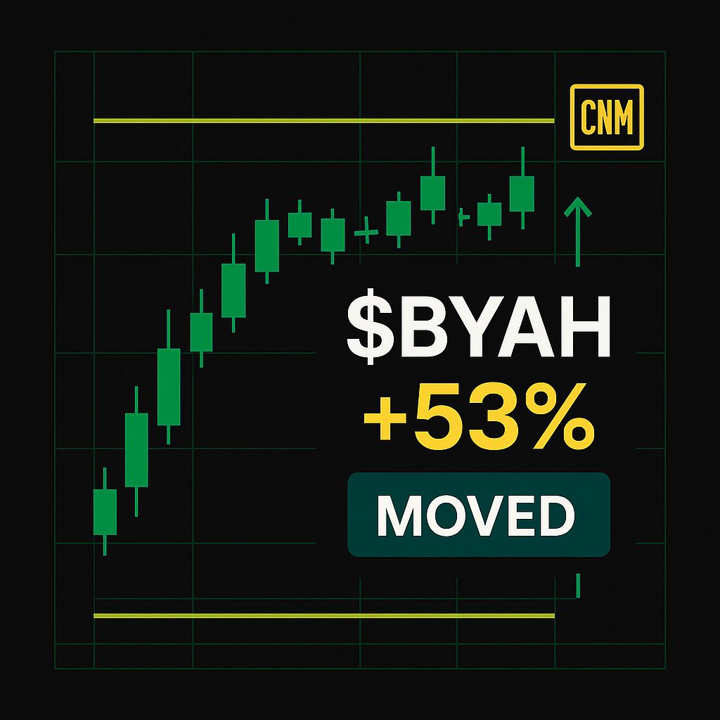 CoachNickMoney's tweet image. 🚀🎢 $BYAH just sizzled with a volume burst 📈 and RSI heating up 🔥! Watch that chart pattern morph into momentum magic! 🌟📊 #StockSurge #MarketWatch