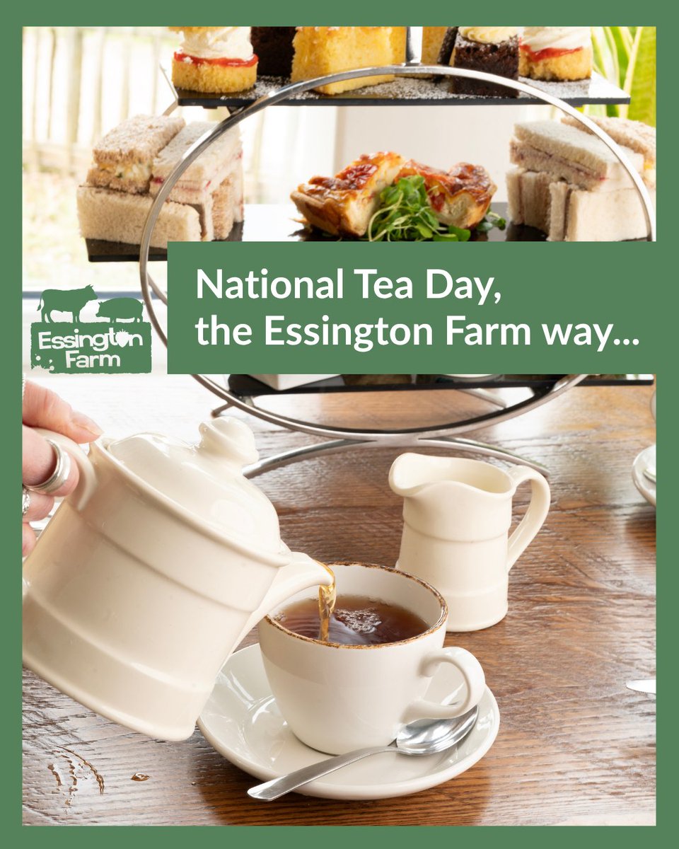 EssingtonFarm's tweet image. ☕ National Tea Day… done properly

A proper brew at Essington Farm — even better with fresh milk from just 1.4 miles away 🐄

👉 essingtonfarm.co.uk/restaurant/boo…

#EssingtonFarm #NationalTeaDay #EatLocal